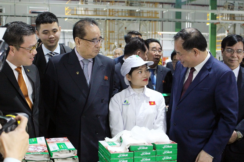An Phat Holdings welcome the delegation of North Korean leader KIM JONG UN anh 4 ldtt - An Phat Holdings welcome the delegation of North Korean leader KIM JONG UN