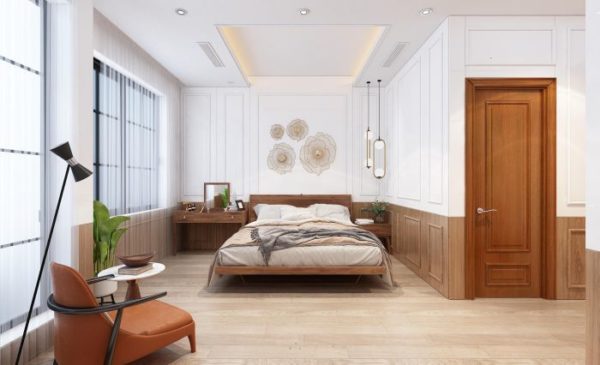 25 Mẫu gạch ốp tường phòng ngủ đẹp sang trọng và ấn tượng