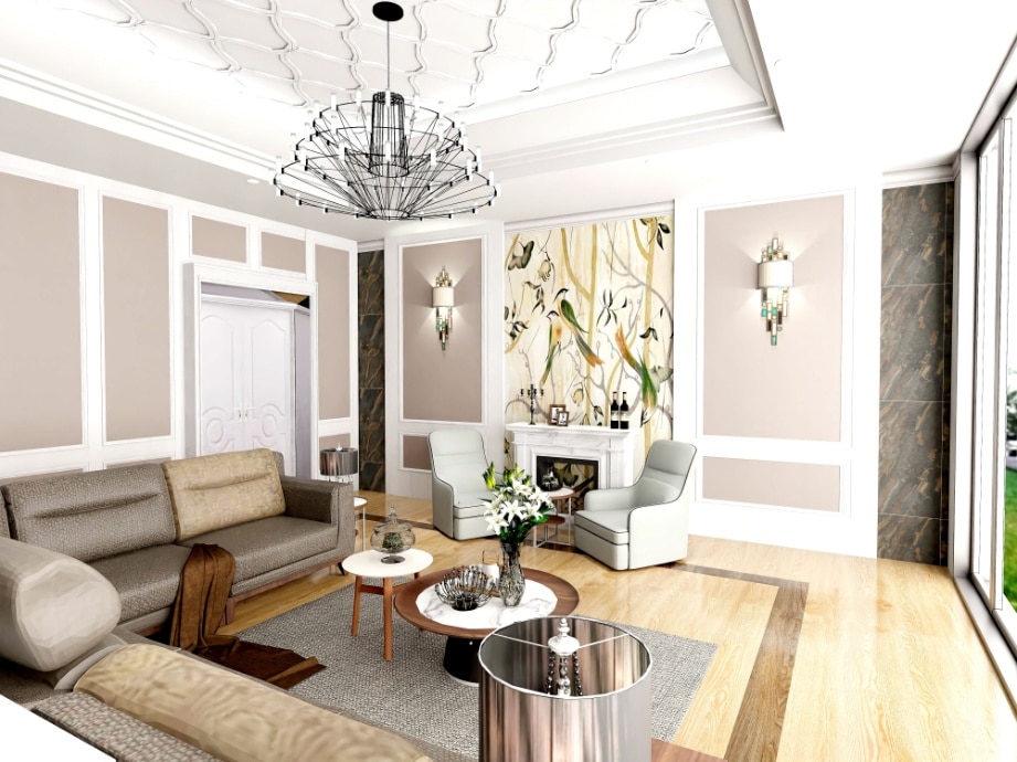 Phòng khách 7 - 3D application