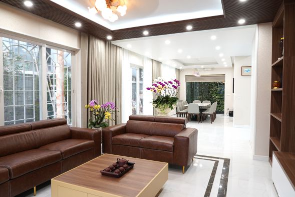 Anh 1 anpro - Impressing with villa 260m2 of a businessman at Hanoi