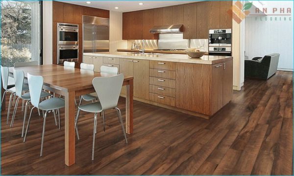 6 loai vat lieu cho san bep 5 600x360 - How to choose a beautiful floor to help refurbish the kitchen