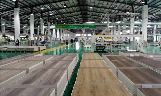 Nhà máy sản xuất sàn LVT AnPro